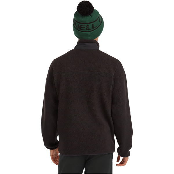 2025 O'Neill Mens Must-Have High-Pile Zip Fleece 2350133 - Black Out